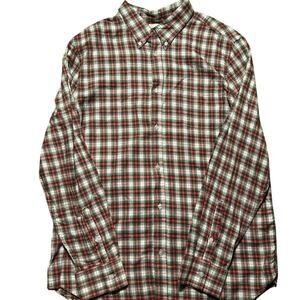 Five Four Nick Wooster Tartan Plaid XL Christmas Casual Gorpcore Button Down